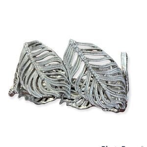 Leaf women’s bracelet jewelry outdoor boho hippie nature eclectic costume